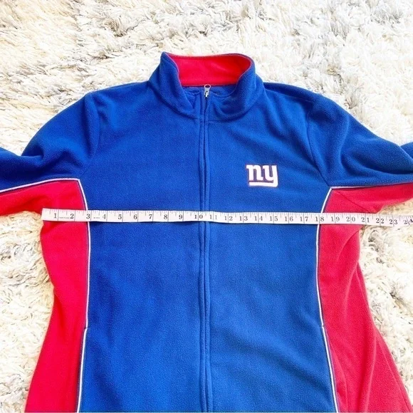 NFL | Offical New York Giants Full Zip Fleece Size XL - Picture 6 of 7